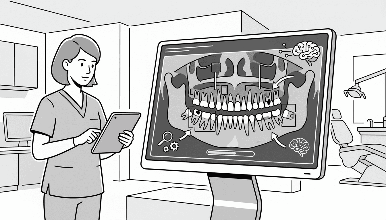 الذكاء الاصطناعي في تفسير الأشعة السنية: دليل قائم على الأدلة للممارسة السريرية