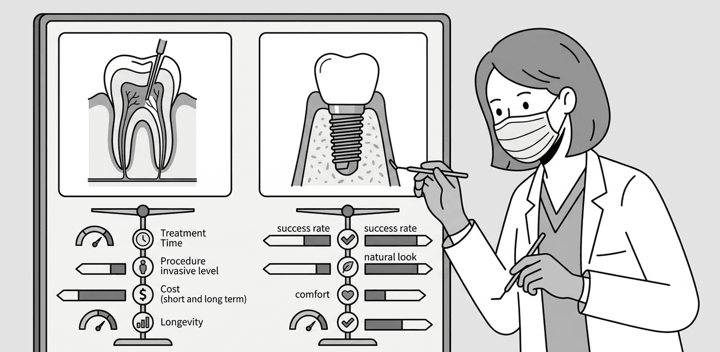 Endodontic Retreatment vs Implant Placement: Evidence-Based Decision Matrix for Clinical Practice